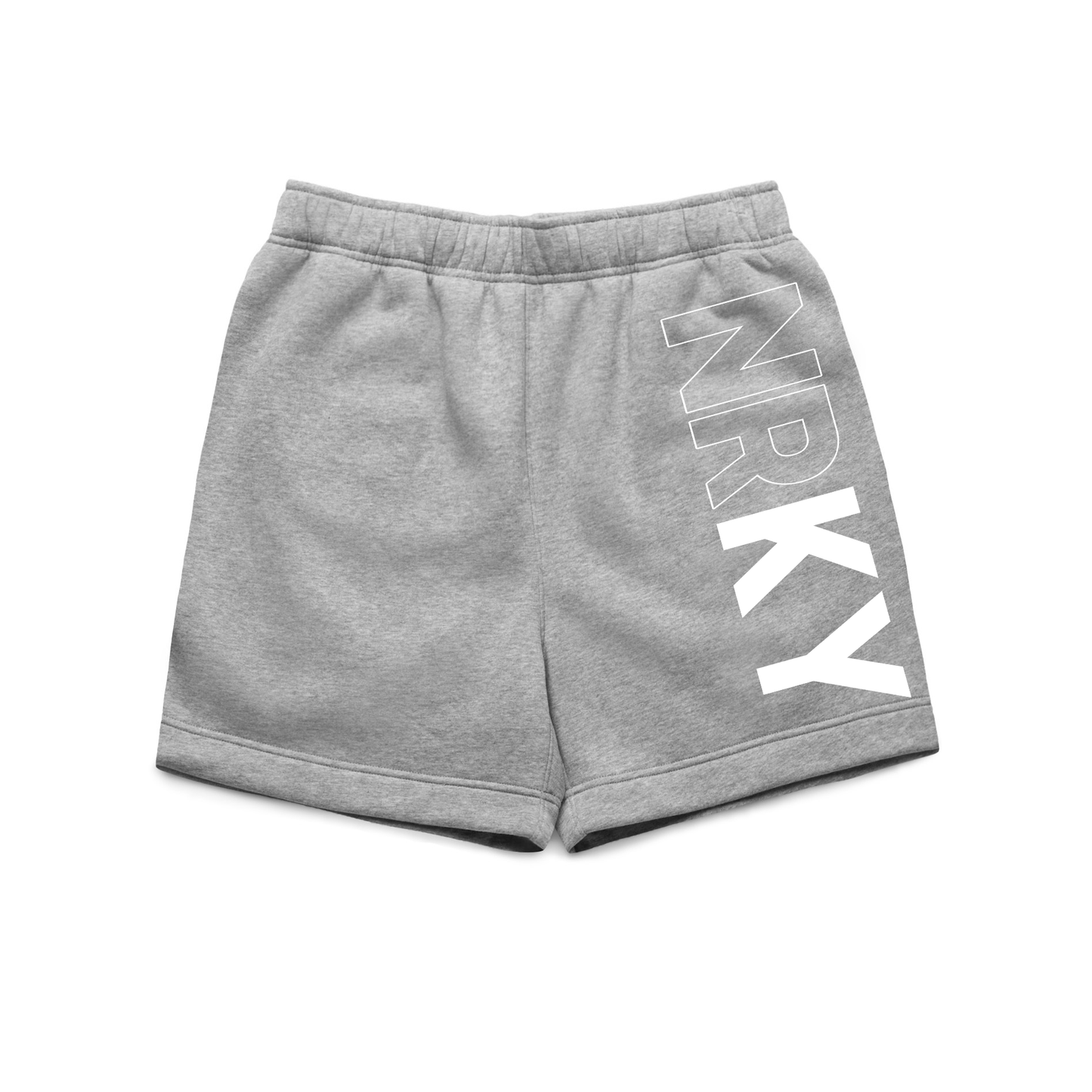 Men's Revolution Relax Shorts - White on Grey