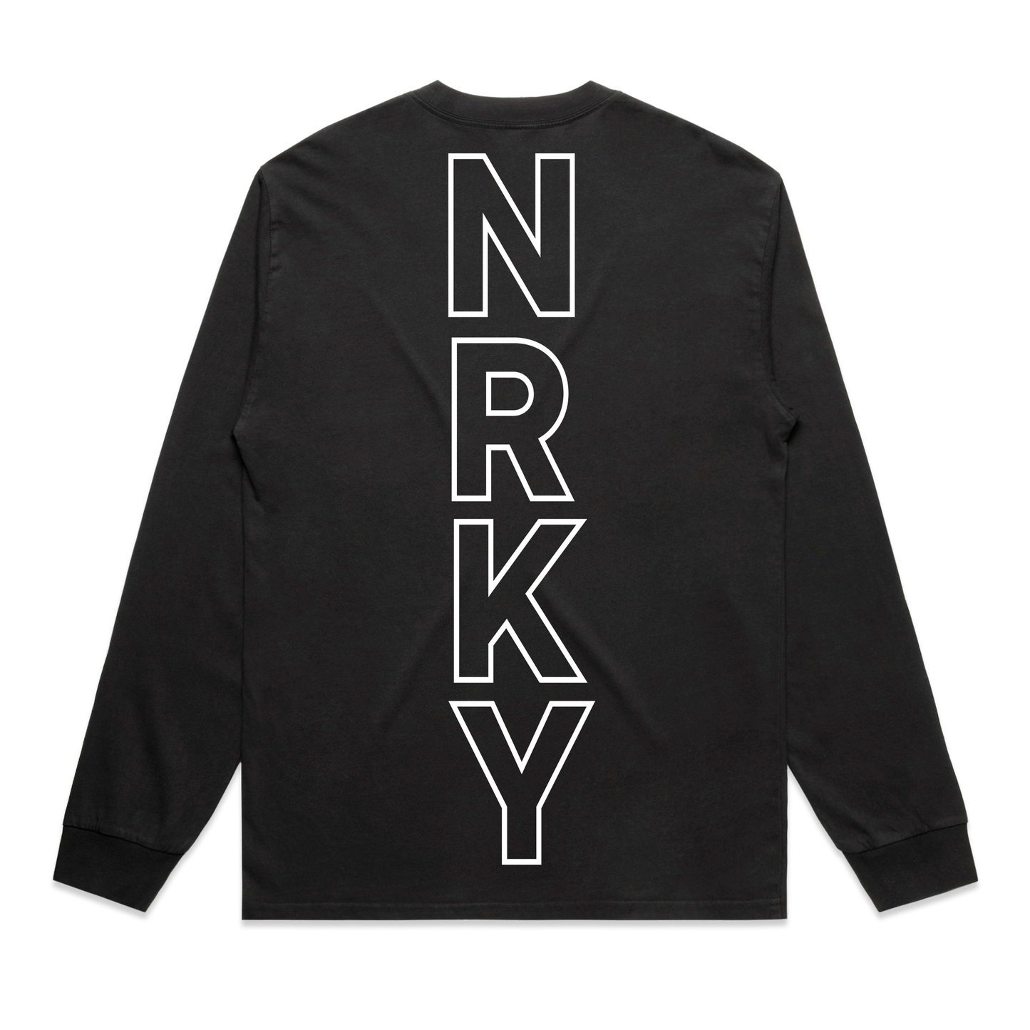 Men’s Revolution Long Sleeve - White on Black