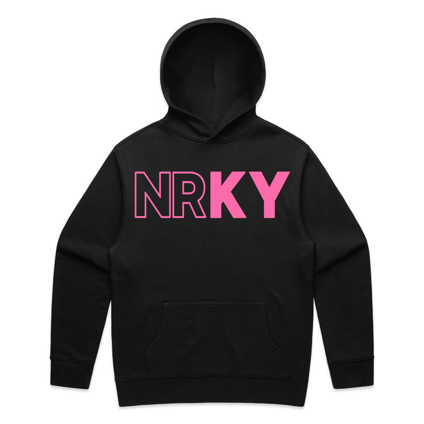Men's Revolution Hoodie - Pink on Black