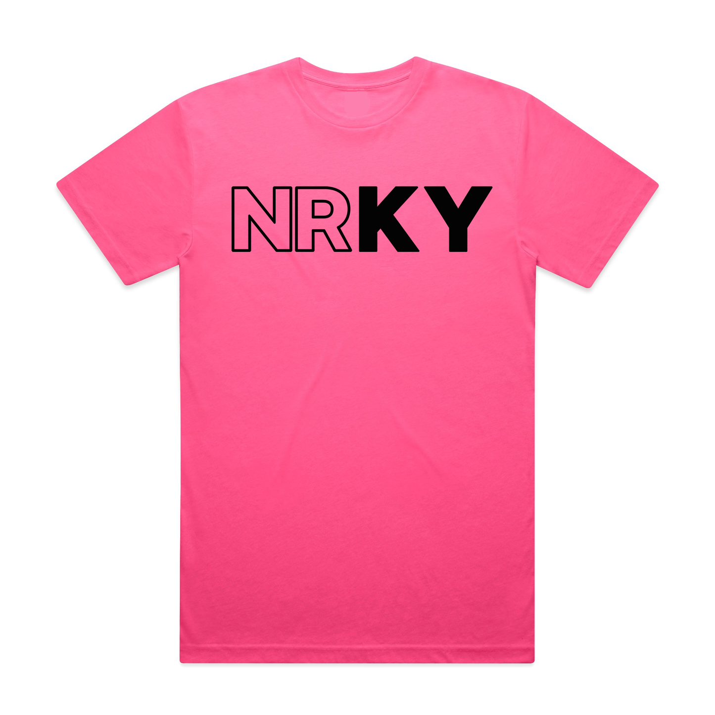 Men’s Revolution Tee - Black on Pink