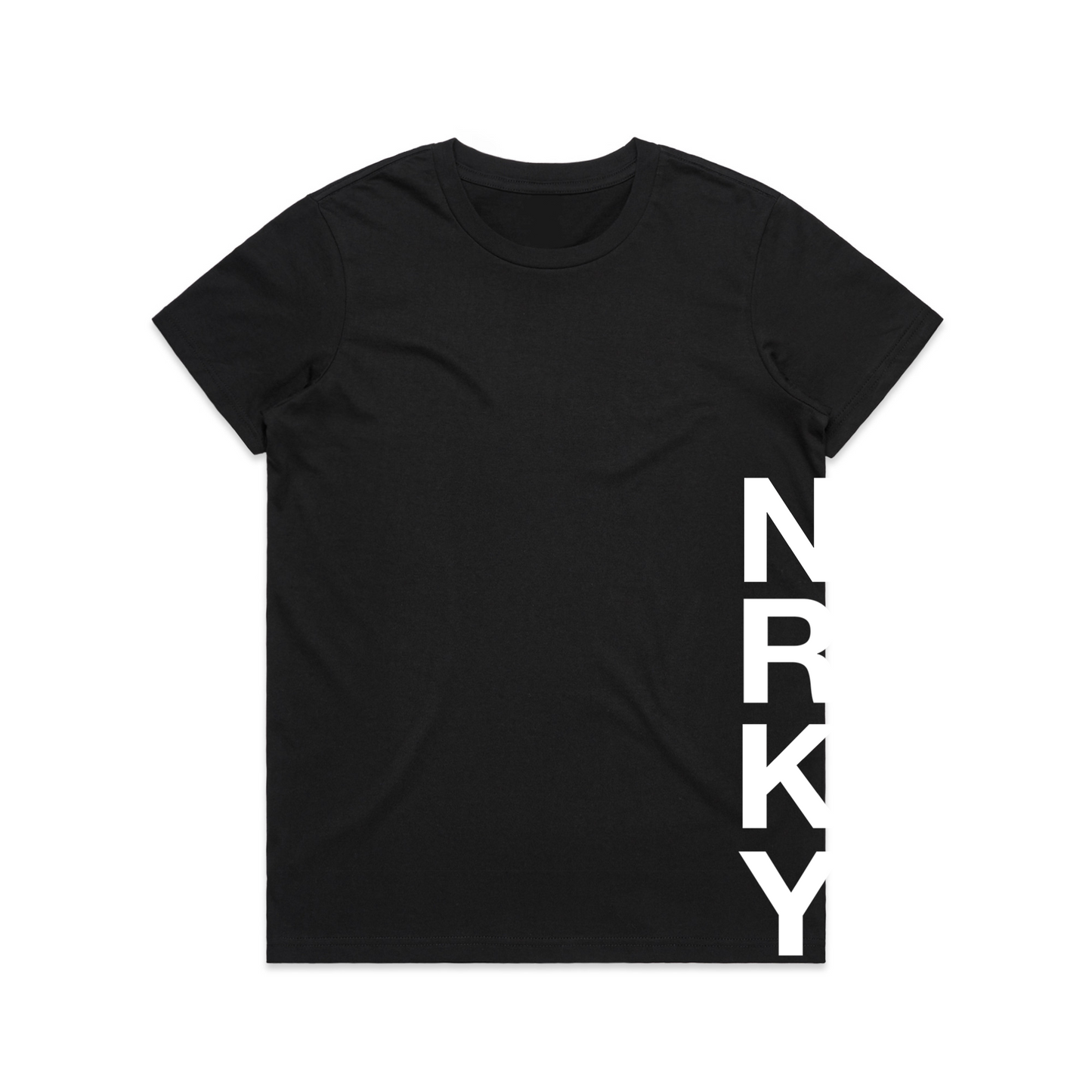 Women's Revolution Tee - White on Black
