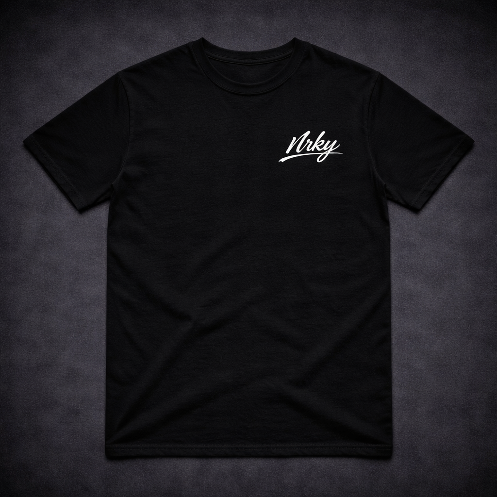 Men’s Sinister Tee - Purple on Black