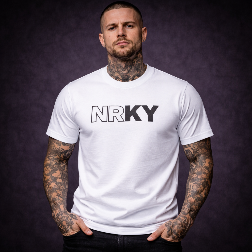 Men’s Revolution Tee - Black on White