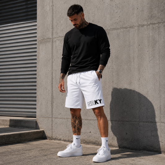 Men's Revolution Sports Shorts - White