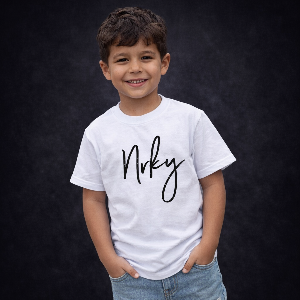 Kid's Disobey Tee - White