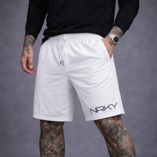 Men's Anarchy Sports Shorts - White