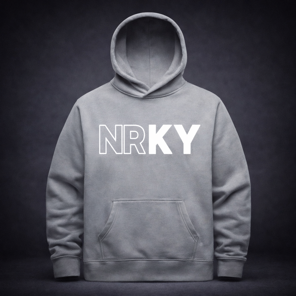 Men's Revolution Hoodie - White on Storm