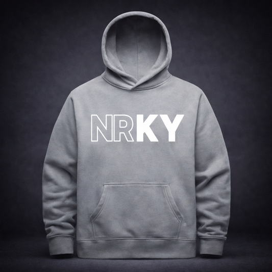 Men's Revolution Hoodie - White on Storm