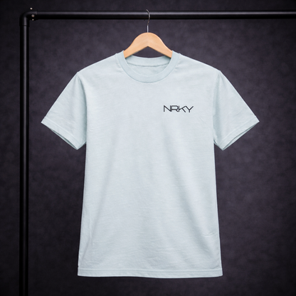 Men’s Anarchy Tee -  Black on Lagoon