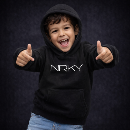 Kids Anarchy Hoodie - Black