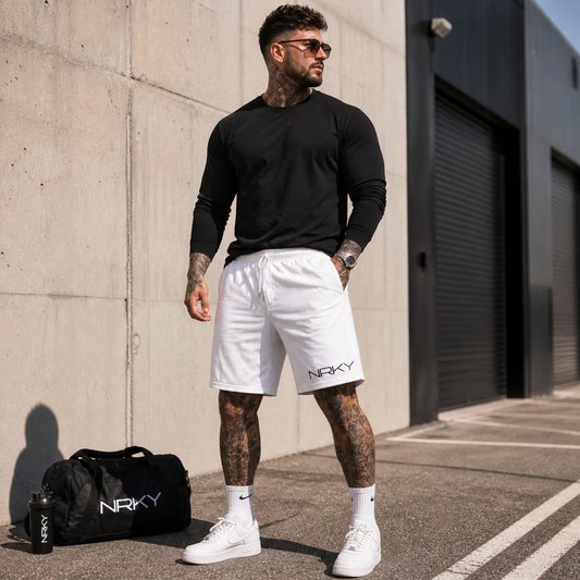 Men's Anarchy Sports Shorts - White