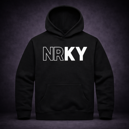 Men's Revolution Hoodie - White on Black