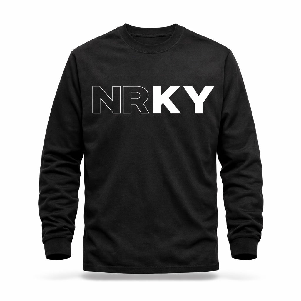 Men’s Revolution Long Sleeve - White on Black