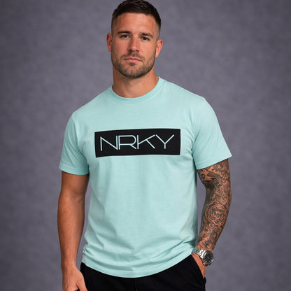 Men’s Hustle Tee - Lagoon