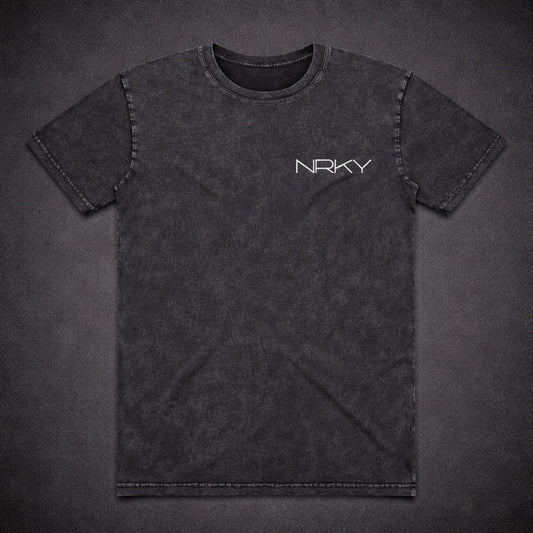 Men’s Anarchy Tee - Stone Wash Black