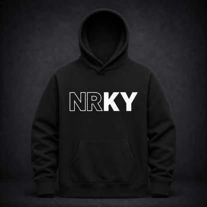 Men's Revolution Hoodie - White on Black
