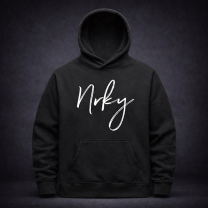Men’s Disobey Hoodie - White on Black