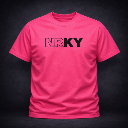 Men’s Revolution Tee - Black on Pink