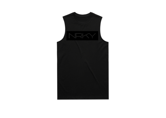 Men's Hustle Tank - Black on Black