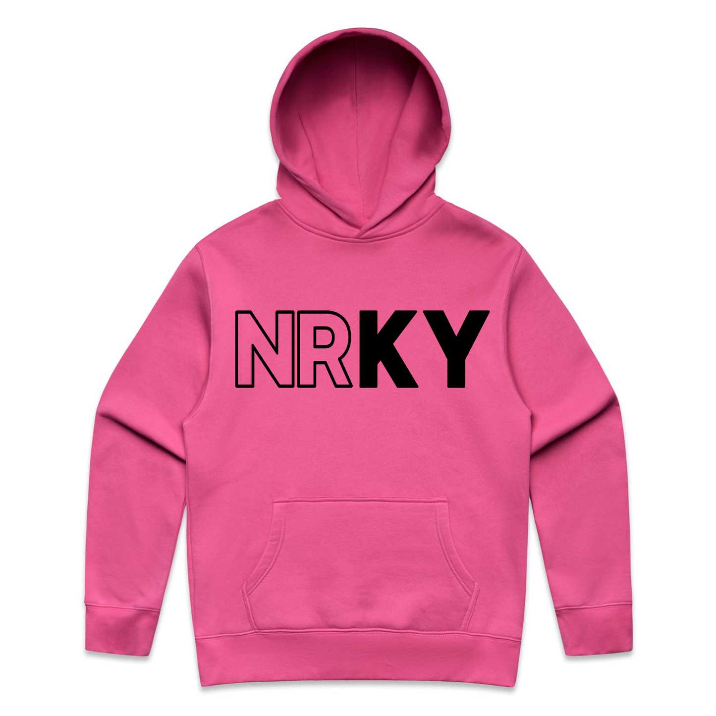 Women's Revolution Hoodie - Black on Pink