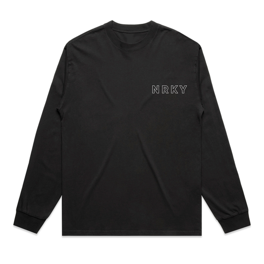 Men’s Revolution Long Sleeve - White on Black