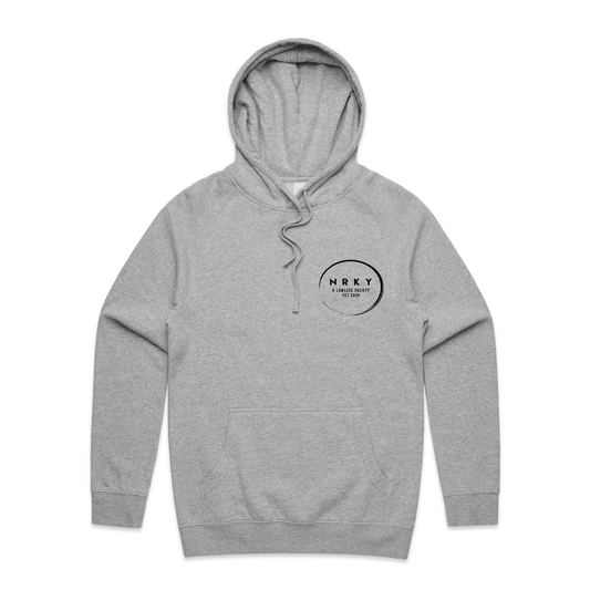 Men's Mayhem Hoodie - Black on Grey