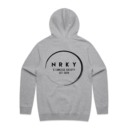 Men's Mayhem Hoodie - Black on Grey