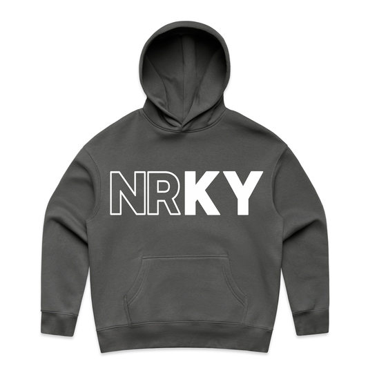Women's Revolution Hoodie - White on Storm