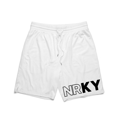 Men's Revolution Sports Shorts - White