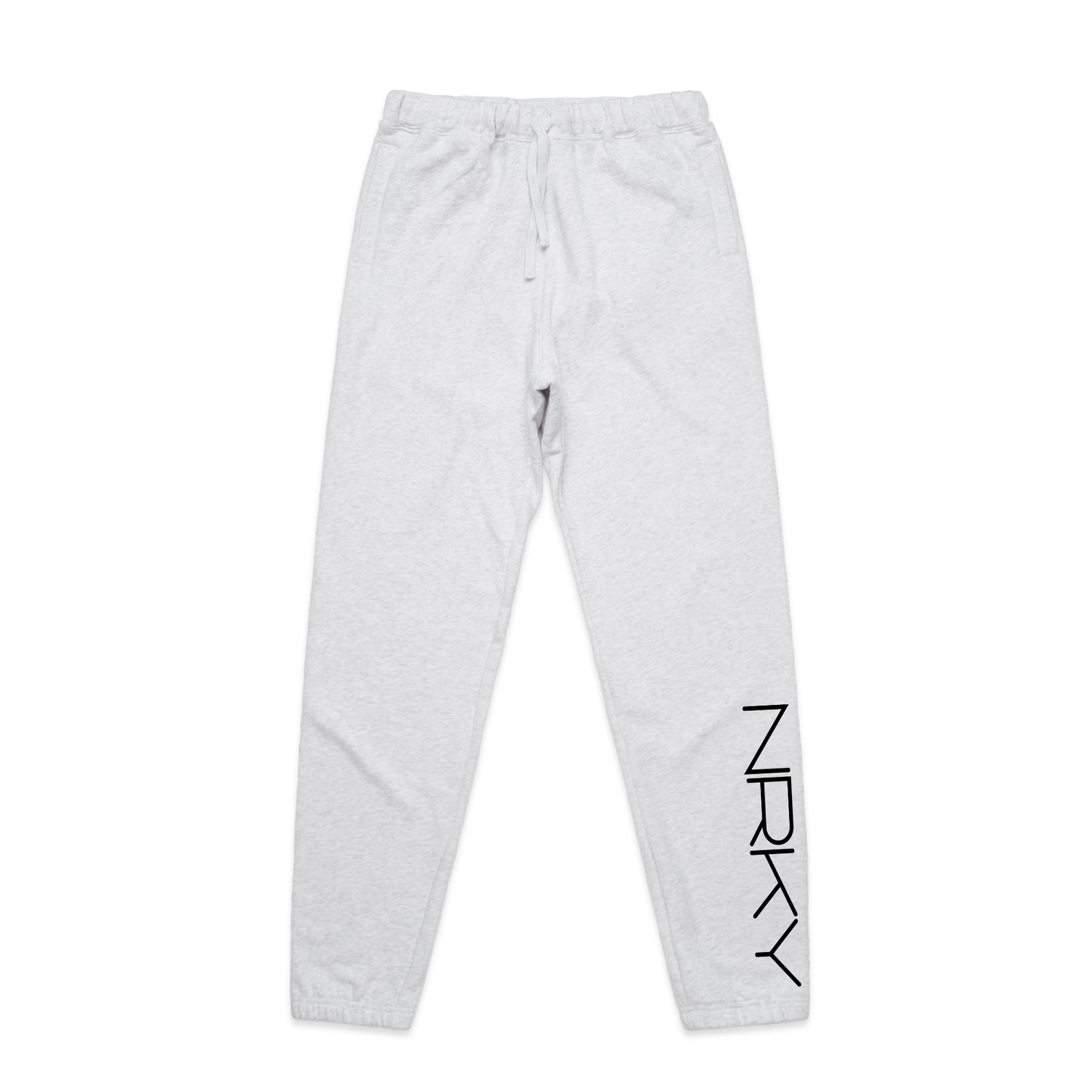 Women's Anarchy Tracksuit Pants - White Marle