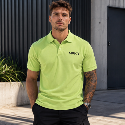 NRKY Anarchy Polo in Lime Green