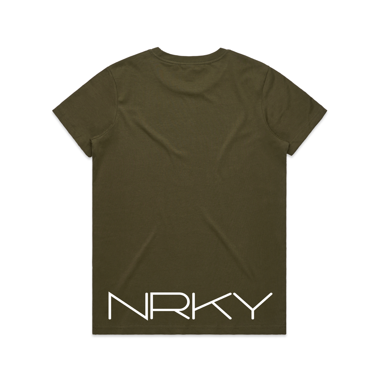 Women's Anarchy Tee - Army Green