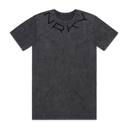 Men’s Anarchy Tee - Stone Wash Black