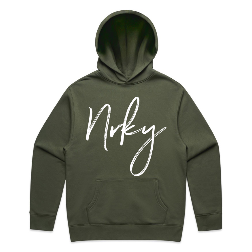 Men's Disobey Hoodie - White Logo