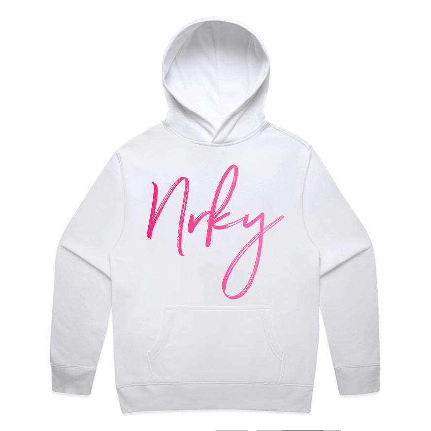 Men's Disobey Hoodie - Pink Logo