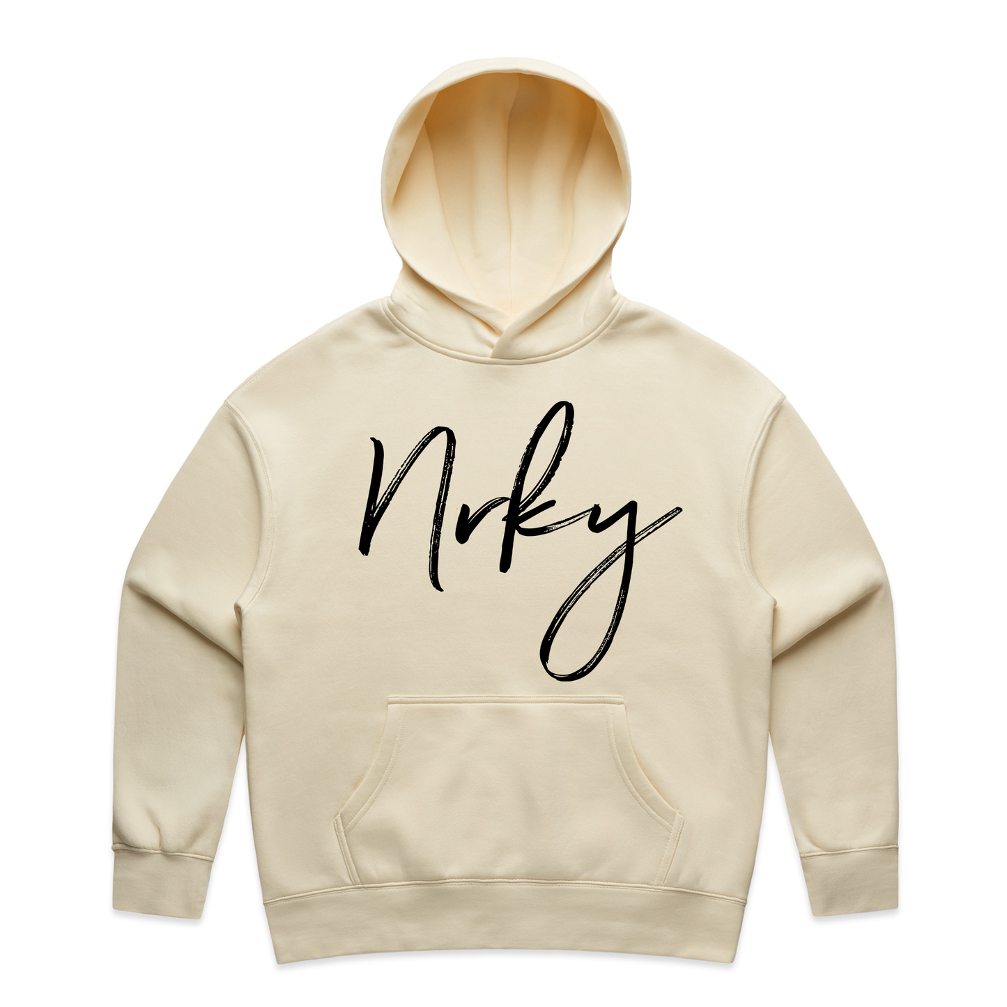 Women's Disobey Hoodie - Black on Butter