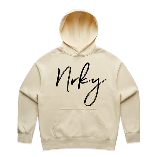 Women's Disobey Hoodie - Black on Butter