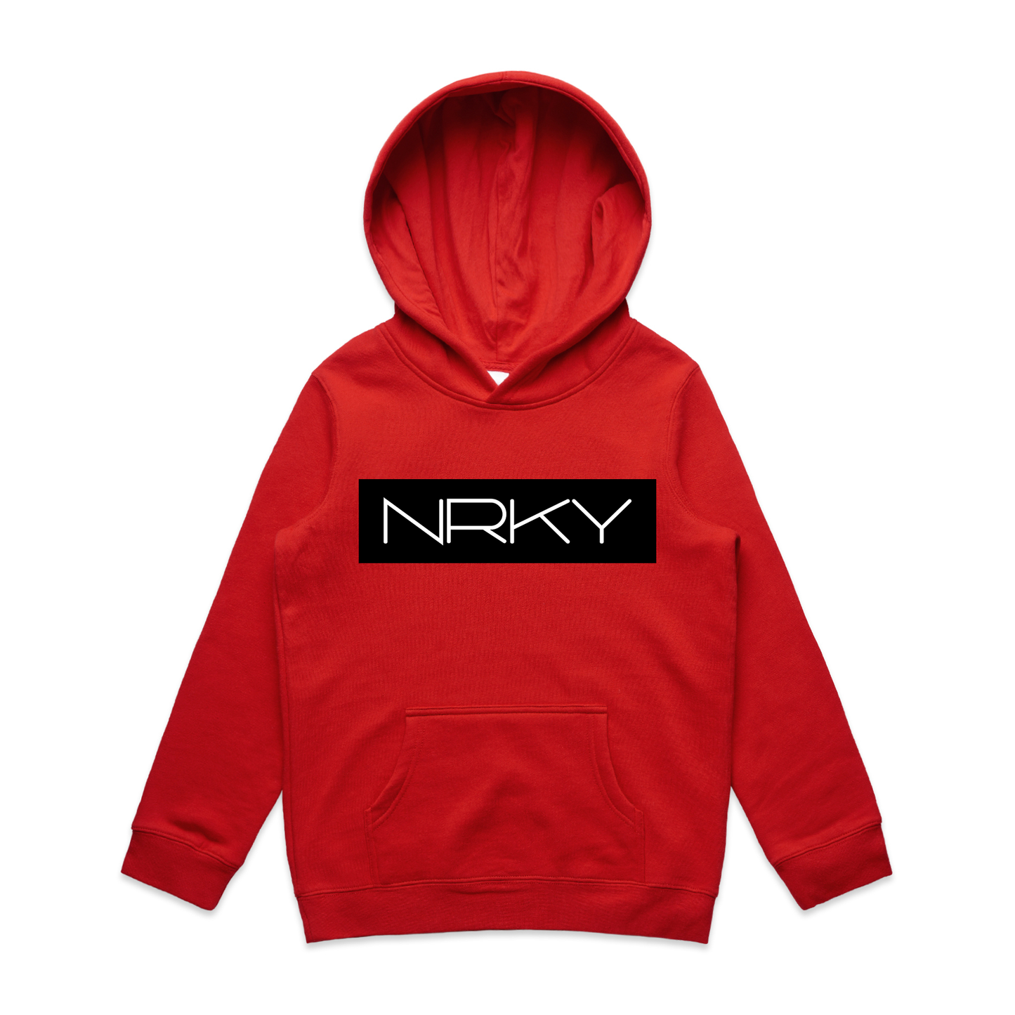 Kids Hustle Hoodie - Red