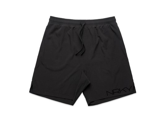 Men's Anarchy Sports Shorts - Black on Black