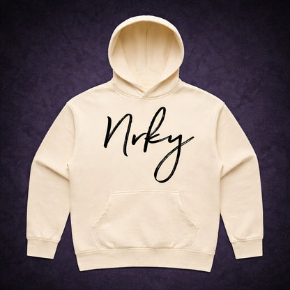 NRKY Women's Disobey Hoodie black on butter alternate view 1