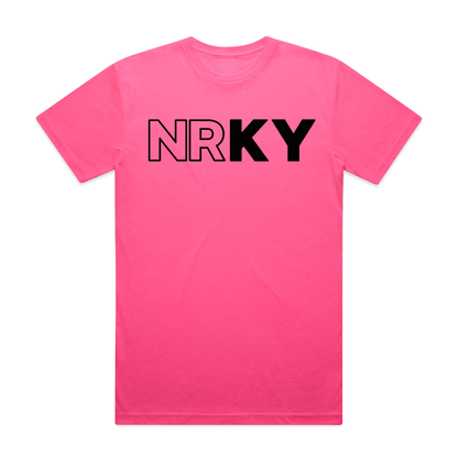 Men’s Revolution Tee - Black on Pink